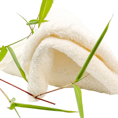 Eco-friendly 100% bamboo dish cloth for kitchen, bathroom & face cleansing – soft, absorbent & reusable."*
